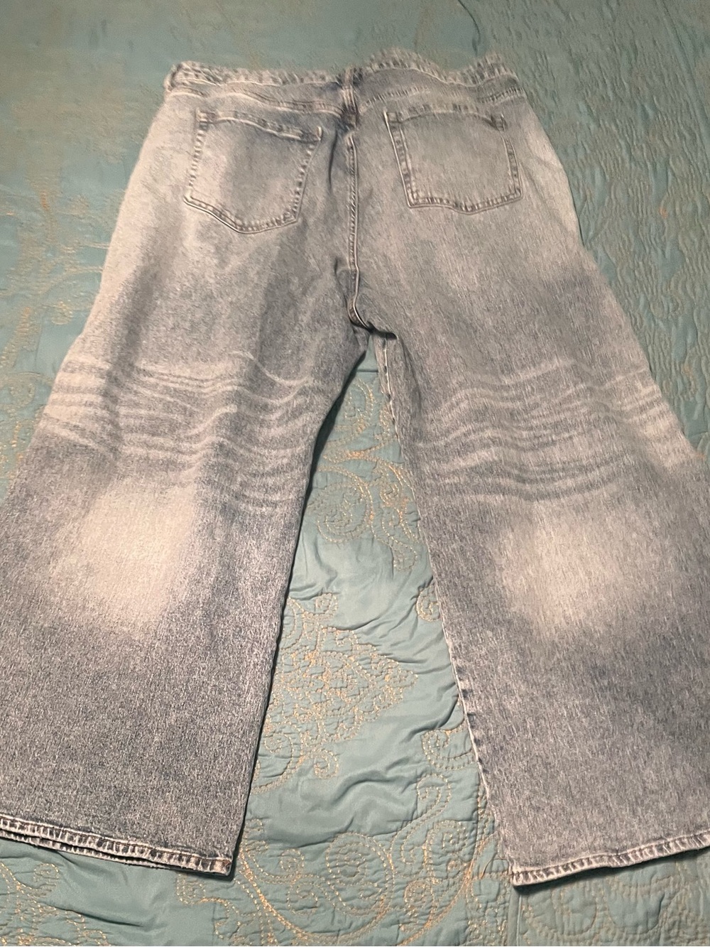 Torrid Size 22 High Waist Wide Leg Baggie Fit Jeans